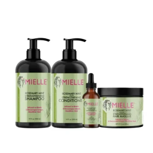 Mielle Hair Set ( Shampoo, Conditioner, Oil, Masque )